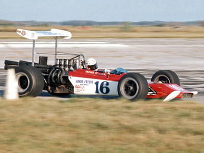 George Follmer in the Falconer & Dunn Lotus 70 at Sebring in October 1970. Copyright Harry E. Hurst 2021. Used with permission.