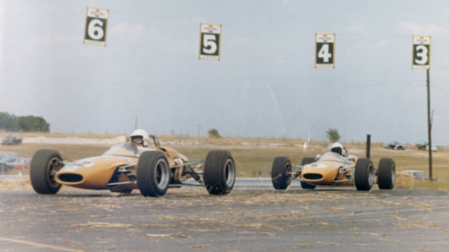 Gus Hutchison's team of Lotus 41s on their way to another victory. Copyright Gus Hutchison 2009. Used with permission. Gus Hutchison's team of Lotus 41s on their way to another victory. Copyright Gus Hutchison 2009. Used with permission.