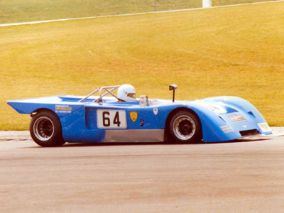 Helen Bashford in her Vin Malkie-prepared Chevron B19 at Donington Park in July 1990. Copyright Jeremy Jackson 2009 . Used with permission.