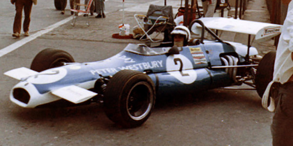 Peter Westbury in his Brabham BT30 at at the Nurburgring for the Preis von Deutschland in August 1970. Copyright Udo Klinkel 2023. Used with permission. Peter Westbury in his Brabham BT30 at at the Nurburgring for the Preis von Deutschland in August 1970. Copyright Udo Klinkel 2023. Used with permission.