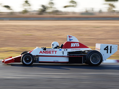 Michael Glynn in his Elfin MR8-C at Mallala in 2019. Copyright Peter Knights 2021. Used with permission. Michael Glynn in his Elfin MR8-C at Mallala in 2019. Copyright Peter Knights 2021. Used with permission.