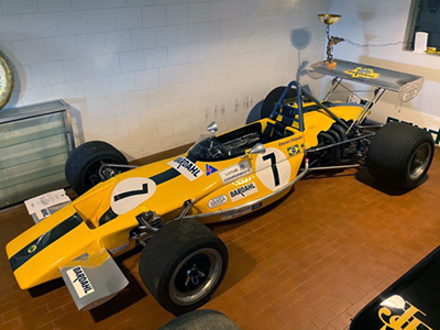 Fredy Kumschick's ex-Emerson Fittipaldi 1970 Lotus 69 in 2021. Copyright Fredy Kumschick 2021. Used with permission.