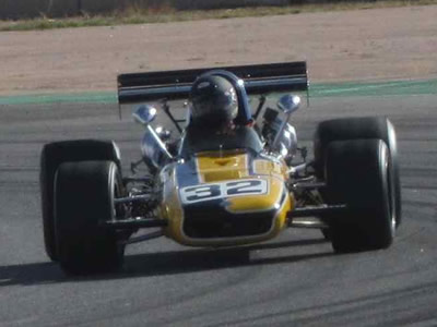 Jim Larkin in his Eagle at Pikes Peak International Raceway in October 2012. Copyright Jim Larkin 2012. Used with permission.