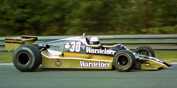 Jochen Mass in the Arrows A1B at the 1979 Belgian Grand Prix. Copyright Martin Lee 2017. Used with permission.