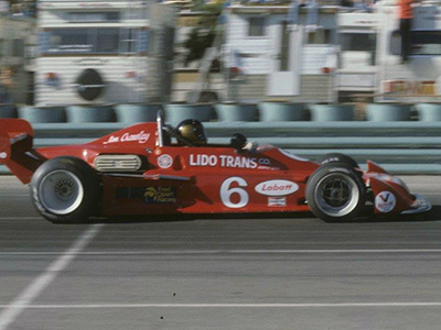 Jim Crawley in his Fred Opert Chevron B39 at Long Beach in 1978. Copyright John Lehmann 2022. Used with permission.