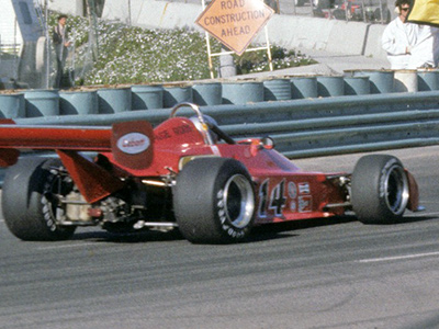 Page Roos in his Chevron "B39" at Long Beach in April 1978. Copyright John Lehmann 2022. Used with permission.