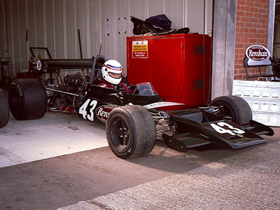 Simon Hadfield in Michael Schryver's Lotus 69 at Silverstone in September 1989. Copyright Keith Lewcock 2012. Used with permission. Simon Hadfield in Michael Schryver's Lotus 69 at Silverstone in September 1989. Copyright Keith Lewcock 2012. Used with permission.