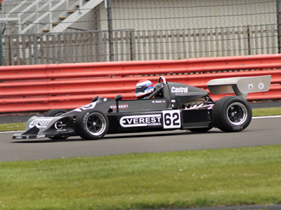 Manfredo Rossi in his March 762 at Silverstone in May 2021. Copyright Keith Lewcock 2021. Used with permission. Manfredo Rossi in his March 762 at Silverstone in May 2021. Copyright Keith Lewcock 2021. Used with permission.
