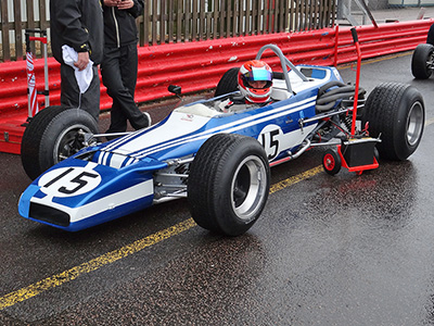 James Lovett in Robs Lamplough's Palliser at Silverstone in October 2014. Copyright Keith Lewcock 2021. Used with permission. James Lovett in Robs Lamplough's Palliser at Silverstone in October 2014. Copyright Keith Lewcock 2021. Used with permission.