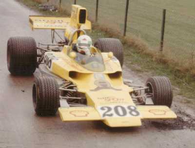 Lella Lombardi in T330 HU18 at the 1974 Brands Hatch Race of Champions. Copyright Simon Lewis 2004. Used with permission.