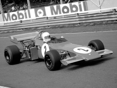 John L'Amie in his Crosslé 22F at Ingliston in August 1972. Copyright Colin Lourie 2024. Used with permission.