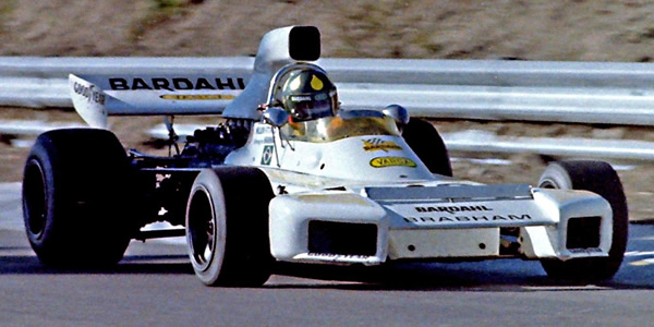Wilson Fittipaldi in the Brabham BT34 at the Canadian Grand Prix in 1972. Copyright Norm MacLeod 2017. Used with permission.