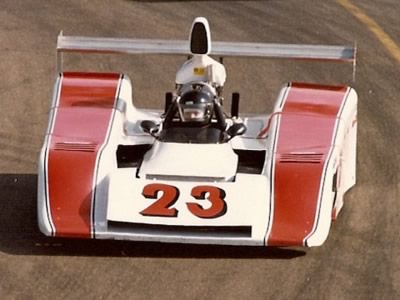 Duane Eitel in the 'MLR' former Chevron B24/28 at Edmonton in 1981. Copyright Brent Martin 2010. Used with permission. Duane Eitel in the 'MLR' former Chevron B24/28 at Edmonton in 1981. Copyright Brent Martin 2010. Used with permission.
