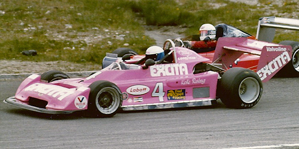 Keke Rosberg in Fred Opert's Excita Chevron B45 at Westwood in April 1978. Copyright Brent Martin 2011. Used with permission.