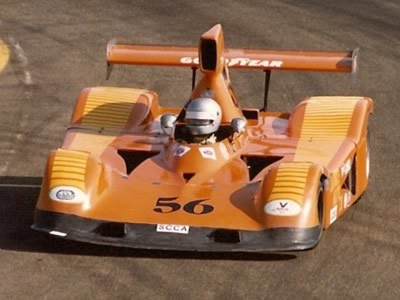 Leonard Janke's Lola T332 at Edmonton in 1981. Copyright Brent Martin 2010. Used with permission.