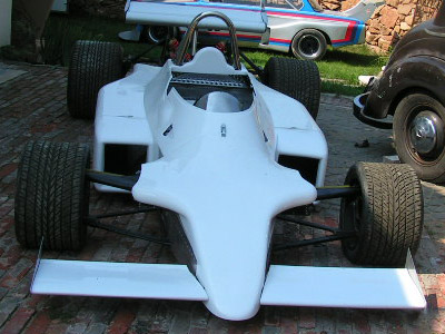 The Toleman TG280 bought from Budapest by Kevan McLurg in 2005. Copyright Kevan McLurg 2020. Used with permission.