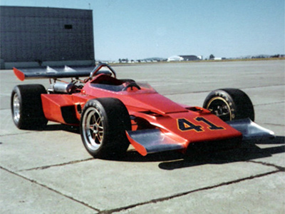 The Tipke Indy car when first announced in August 1972. Copyright Larry Tipke 2005. Used with permission. The Tipke Indy car when first announced in August 1972. Copyright Larry Tipke 2005. Used with permission.