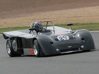 Dr Alexander Lienau in the ex-Walter B19 at the Silverstone Classic in 2006. Copyright Pieter Melissen 2009. Used with permission.