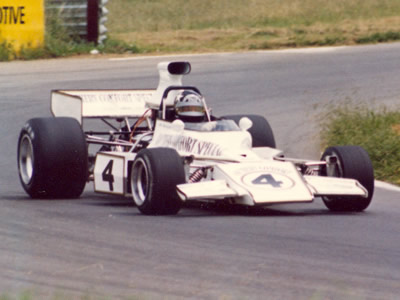 Jon Davison in the Matich in side-radiator form at the Oran Park round of the 1976 Rothmans series. Copyright Glenn Moulds 2005. Used with permission. Jon Davison in the Matich in side-radiator form at the Oran Park round of the 1976 Rothmans series. Copyright Glenn Moulds 2005. Used with permission.