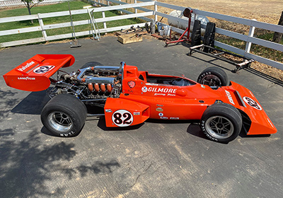 John Mueller's beautifully restored ex-AJ Foyt 1972 Atlanta. Copyright John Mueller 2021. Used with permission.