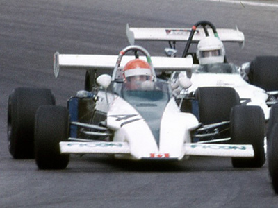 Bruce Jensen in his March 722 at Edmonton in 1973. Copyright owned by the Northern Alberta Sports Car Club 2019. Used with permission.