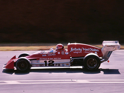 Bob Young in his Lola T360 at the 1975 SCCA Runoffs. Copyright Paul Nemy 2020. Used with permission. Bob Young in his Lola T360 at the 1975 SCCA Runoffs. Copyright Paul Nemy 2020. Used with permission.