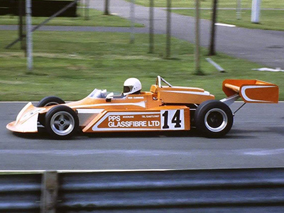 Ron Cumming in his heavily modified Brabham BT38 at Ingliston in July 1979. Copyright Iain Nicolson 2021. Used with permission.