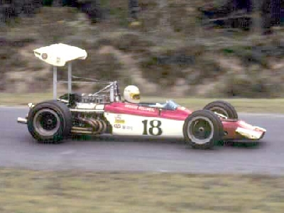 George Follmer in 70/01 at Lime Rock 1970. Copyright Autosports Marketing Associates and Bill Oursler 2001. Used with permission. George Follmer in 70/01 at Lime Rock 1970. Copyright Autosports Marketing Associates and Bill Oursler 2001. Used with permission.