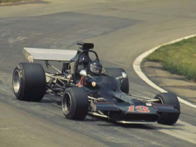 John Gimbel in Matich A50-003 during the 1973 season. Copyright Autosports Marketing Associates and Bill Oursler 2001. Used with permission. John Gimbel in Matich A50-003 during the 1973 season. Copyright Autosports Marketing Associates and Bill Oursler 2001. Used with permission.