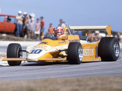 Ian Scheckter in the Gunston March 822 at the Aldo Scribante circuit in January 1983. Copyright David Pearson (<a href='http://www.motoprint.co.za/' target='_blank'>motoprint.co.za</a>) 2024. Used with permission. Ian Scheckter in the Gunston March 822 at the Aldo Scribante circuit in January 1983. Copyright David Pearson (<a href='http://www.motoprint.co.za/' target='_blank'>motoprint.co.za</a>) 2024. Used with permission.