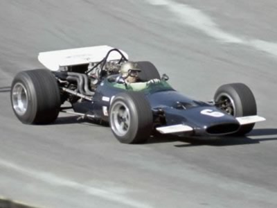 Paddy Driver's ex-Gethin McLaren M10A at Kyalami June 1970. Copyright David Pearson 2007. Used with permission.