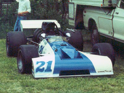 Howie Fairbanks' Surtees at Brainerd for an SCCA National in July 1977. Copyright Todd Peterson 2005. Used with permission.