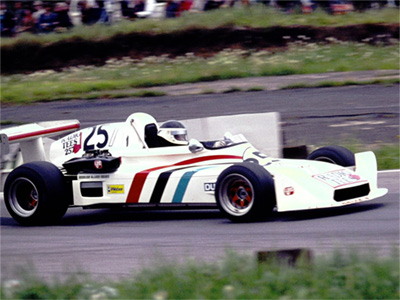 Phil Sharp in his Modus M3 at the Croft Indylantic race in May 1976. Copyright Will Picken 2020. Used with permission. Phil Sharp in his Modus M3 at the Croft Indylantic race in May 1976. Copyright Will Picken 2020. Used with permission.