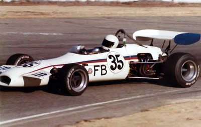 Courtney Rood in his Brabham BT29 in 1975 or 1976. Copyright Vincent Puleo 2016. Used with permission. Courtney Rood in his Brabham BT29 in 1975 or 1976. Copyright Vincent Puleo 2016. Used with permission.