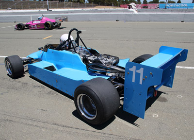 David Rugh's Chevron B64 at Sonoma Raceway in July 2020. Copyright Vincent Puleo 2020. Used with permission.