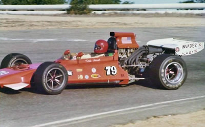 Ross Hansel in his ex-Bob Allen Eagle at Laguna Seca in 1976. Copyright Vincent Puleo 2016. Used with permission. Ross Hansel in his ex-Bob Allen Eagle at Laguna Seca in 1976. Copyright Vincent Puleo 2016. Used with permission.