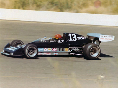 Tom Gloy in his Lola T360 at Sears Point in April 1975. Copyright Vincent Puleo 2020. Used with permission.