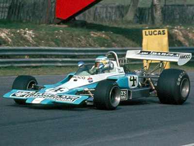 Guy Edwards in T330 HU16 at the 1973 Race of Champions. Copyright Rob Ryder 2001. Used with permission. Guy Edwards in T330 HU16 at the 1973 Race of Champions. Copyright Rob Ryder 2001. Used with permission.