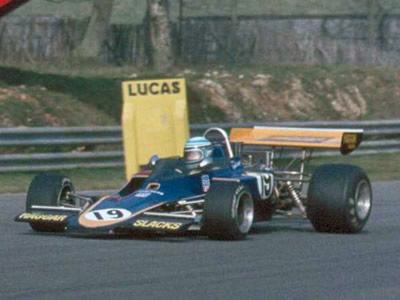 Brett Lunger racing T330 HU12 at the 1973 Race of Champions before it set off for the US series. Copyright Rob Ryder 2001. Used with permission. Brett Lunger racing T330 HU12 at the 1973 Race of Champions before it set off for the US series. Copyright Rob Ryder 2001. Used with permission.