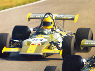 Jacques Couture in his Formula B Lotus 69 at St Jovite in 1971. Copyright John Sadler 2011. Used with permission. Jacques Couture in his Formula B Lotus 69 at St Jovite in 1971. Copyright John Sadler 2011. Used with permission.