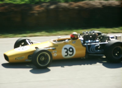 John Gunn in the Badger 200 at Road America in 1968. Copyright Tom Schultz 2006. Used with permission. John Gunn in the Badger 200 at Road America in 1968. Copyright Tom Schultz 2006. Used with permission.