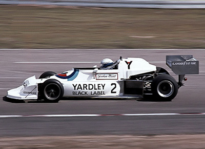 Jochen Mass in the works March 772P at Hockenheim in April 1977. Copyright Harmut Schulz 2025. Used with permission. Jochen Mass in the works March 772P at Hockenheim in April 1977. Copyright Harmut Schulz 2025. Used with permission.