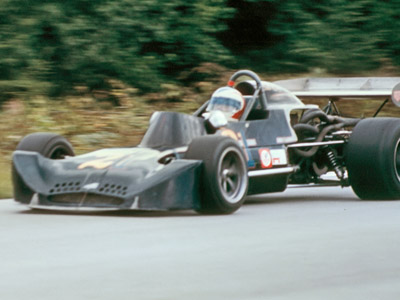 Joe Grimaldi in his March 73B at Westwood in May 1974. Copyright Kevin Skinner 2020. Used with permission. Joe Grimaldi in his March 73B at Westwood in May 1974. Copyright Kevin Skinner 2020. Used with permission.