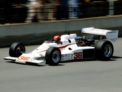 Mike Mosley in the AAR Eagle 78 at the Indy 500 in 1979. Copyright Glenn Snyder 2009. Used with permission. Mike Mosley in the AAR Eagle 78 at the Indy 500 in 1979. Copyright Glenn Snyder 2009. Used with permission.