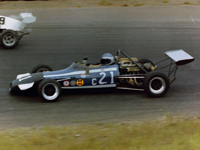 Dirk Wrightson in his Brabham BT29 at Bryar in May 1976. Copyright Arny Spahn 2020. Used with permission. Dirk Wrightson in his Brabham BT29 at Bryar in May 1976. Copyright Arny Spahn 2020. Used with permission.