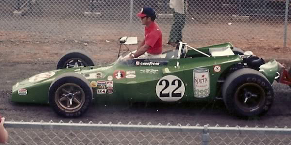 The Coyote-Kenyon at Pocono in July 1971, where it would be raced by Wally Dallenbach. Copyright Jim Stephens 2014. Used with permission.