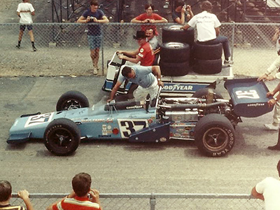 The Caves Buick 1969 Gerhardt at Pocono in 1972. Copyright Jim Stephens 2014. Used with permission.