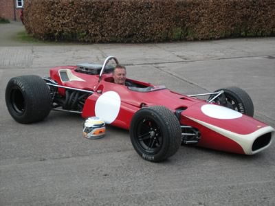 Richard Summers and his restored T140 in March 2012. Copyright Richard Summers 2012. Used with permission. Richard Summers and his restored T140 in March 2012. Copyright Richard Summers 2012. Used with permission.