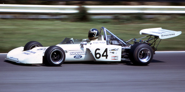 Richard Morgan in a GRD 273 at Brands Hatch in July 1974. Copyright Gerald Swan 2017. Used with permission.