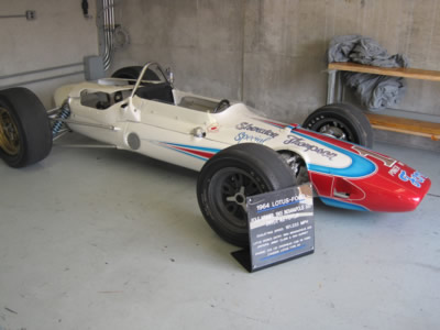 The ex-Foyt Lotus 34 on display at Indianapolis in June 2015. Copyright Ben Tackitt 2015. Used with permission.